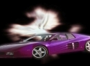 ferrari testarosa purple wallpaper